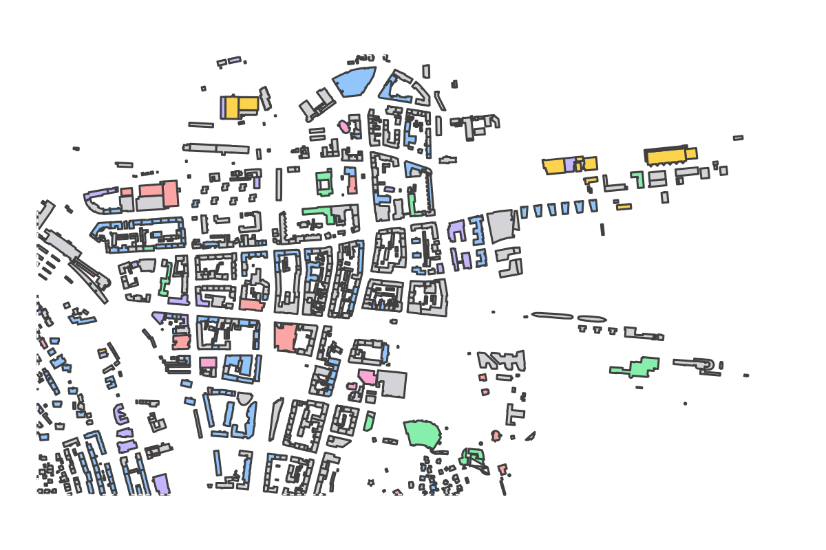 Program breakdown map