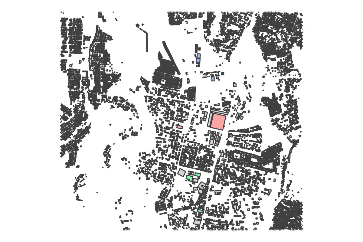 Program breakdown map