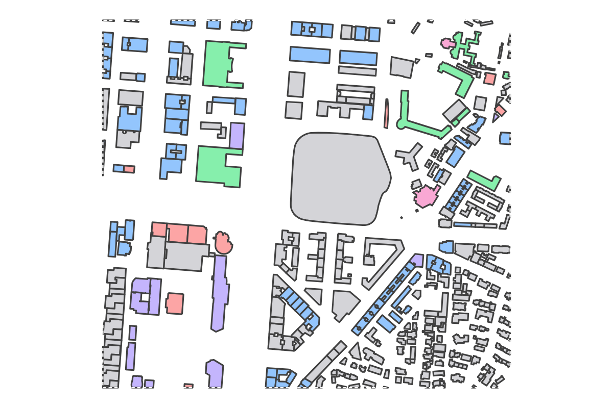 Program breakdown map