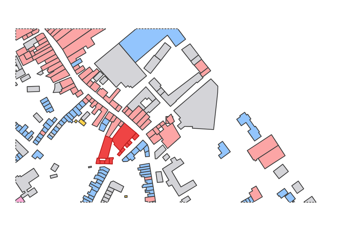 Program breakdown map