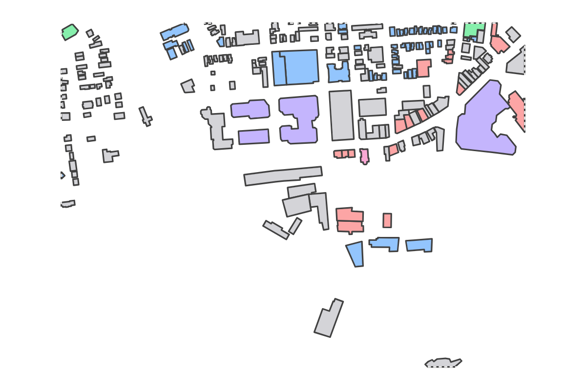 Program breakdown map