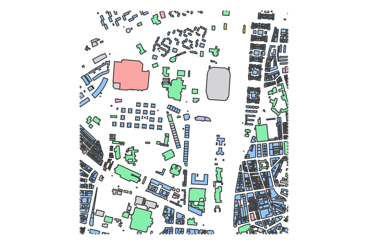 Program breakdown map