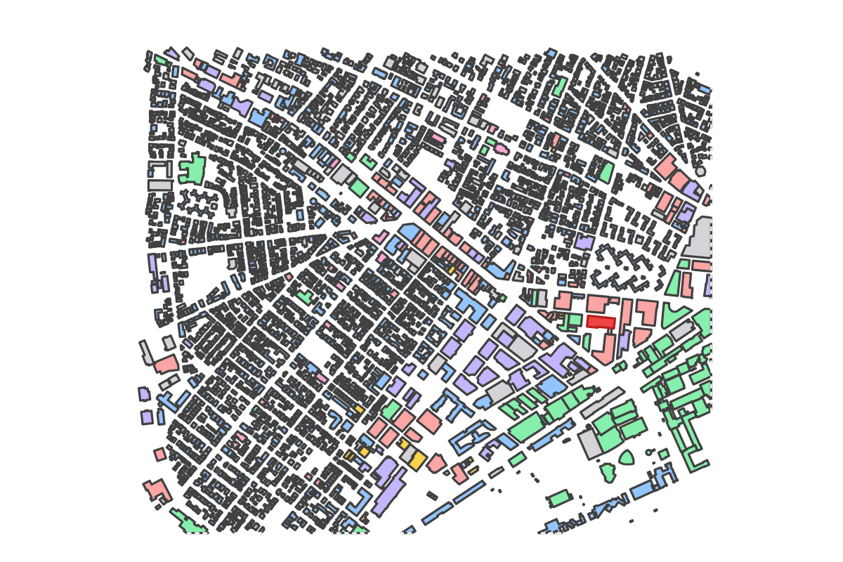 Program breakdown map
