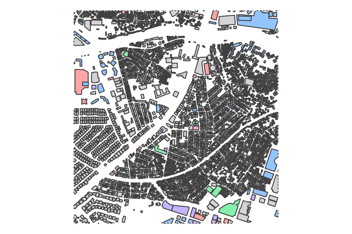 Program breakdown map