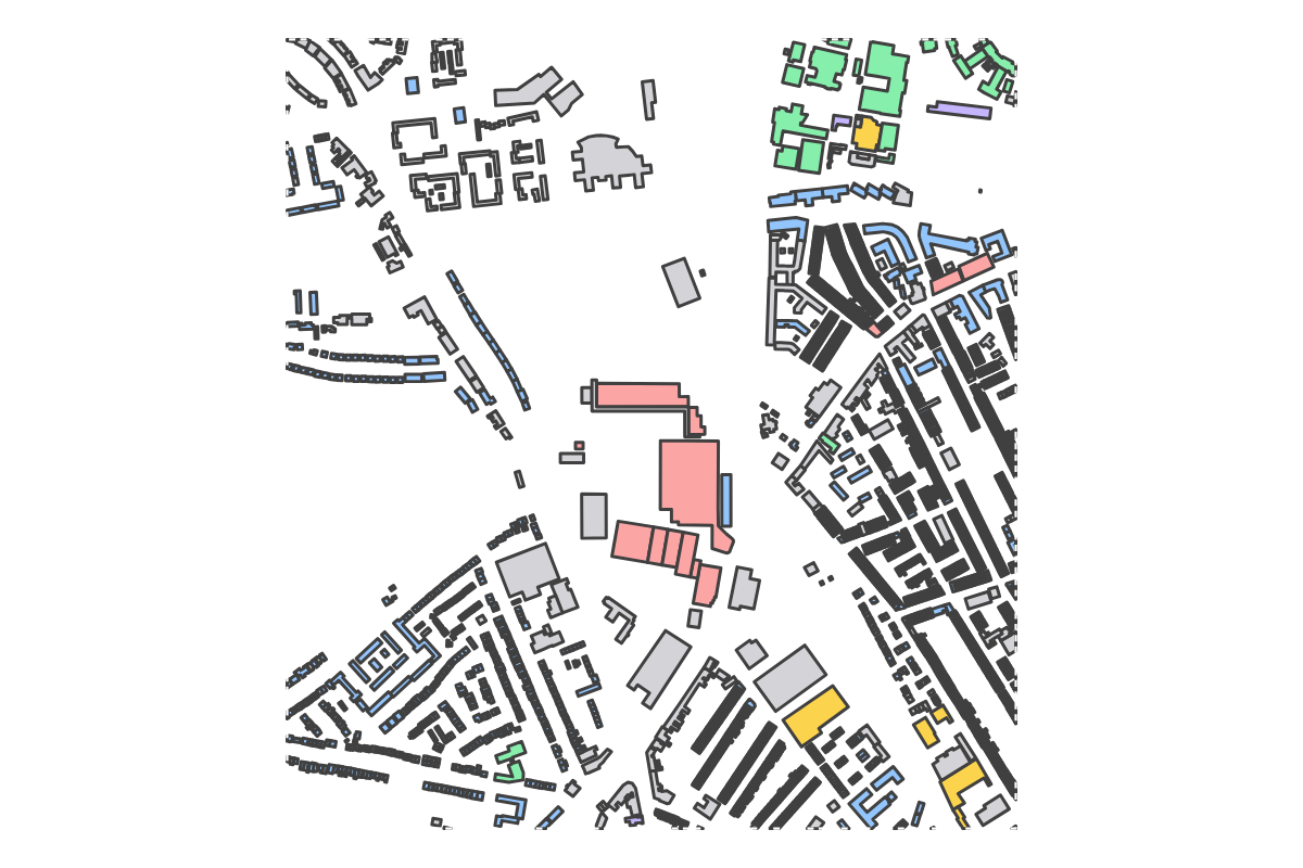 Program breakdown map