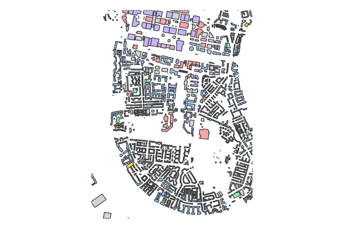 Program breakdown map