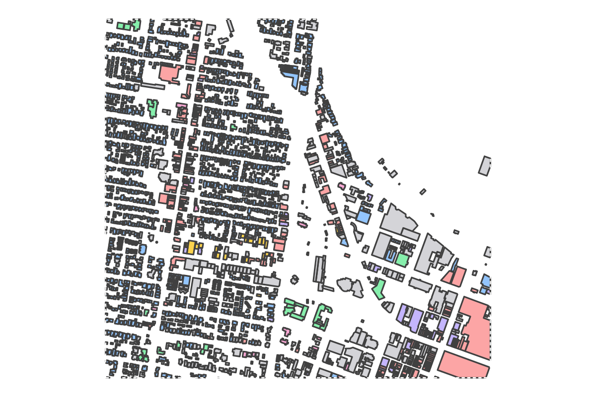 Program breakdown map