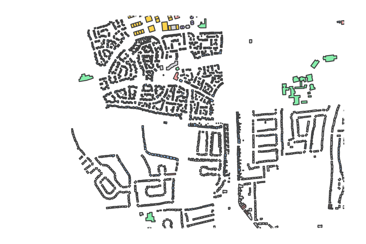 Program breakdown map