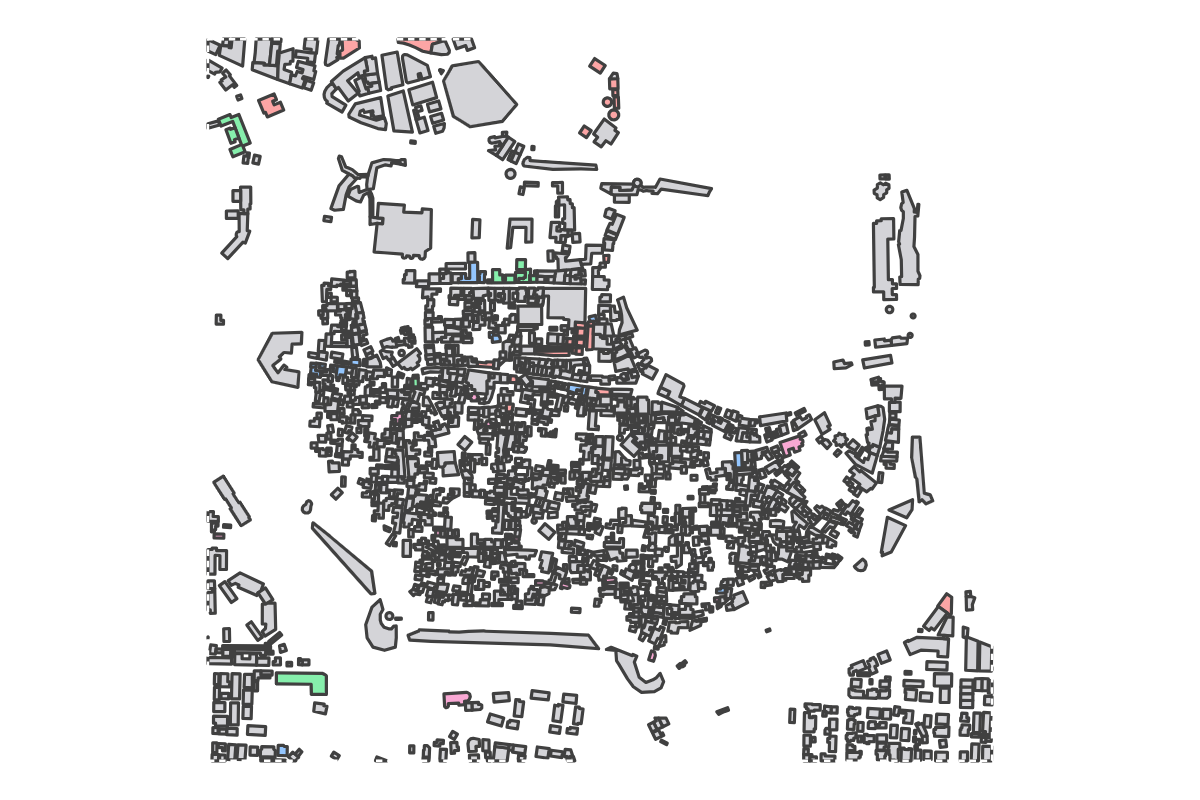 Program breakdown map