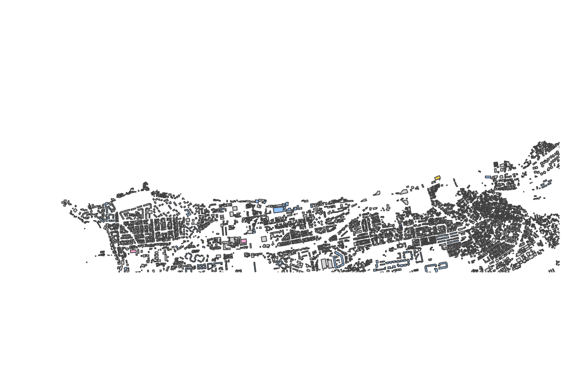 Program breakdown map