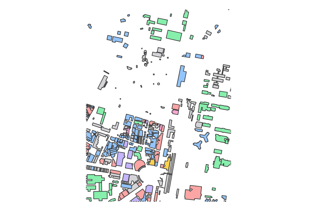 Program breakdown map