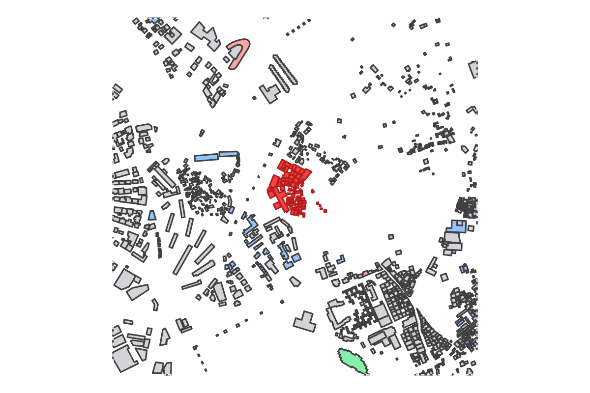 Program breakdown map
