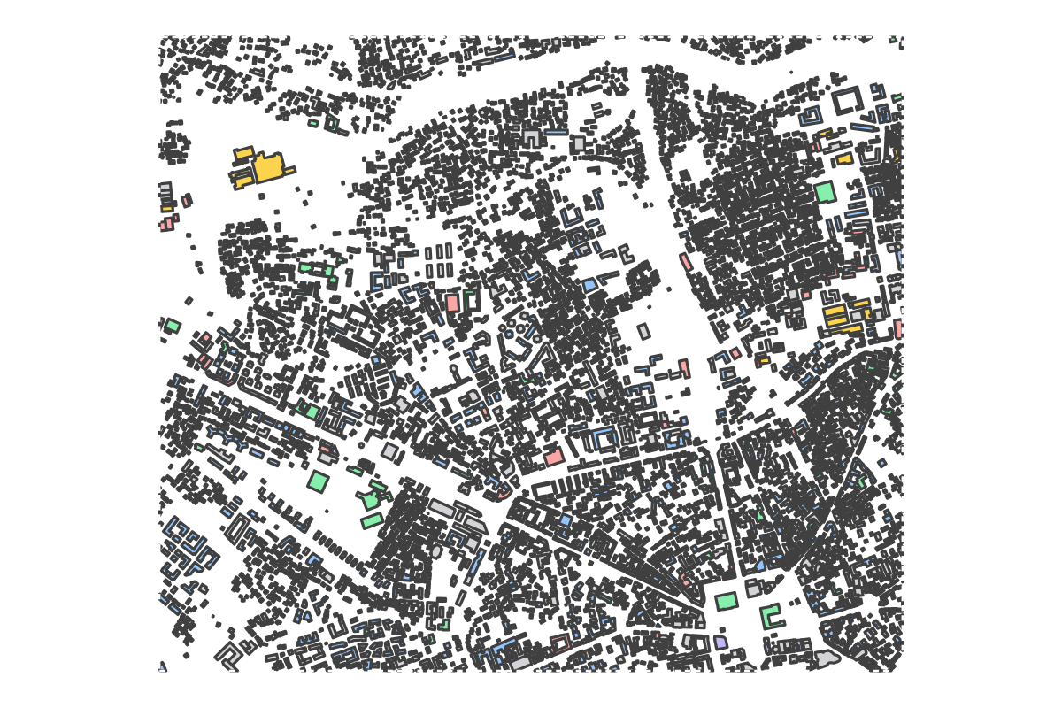 Program breakdown map
