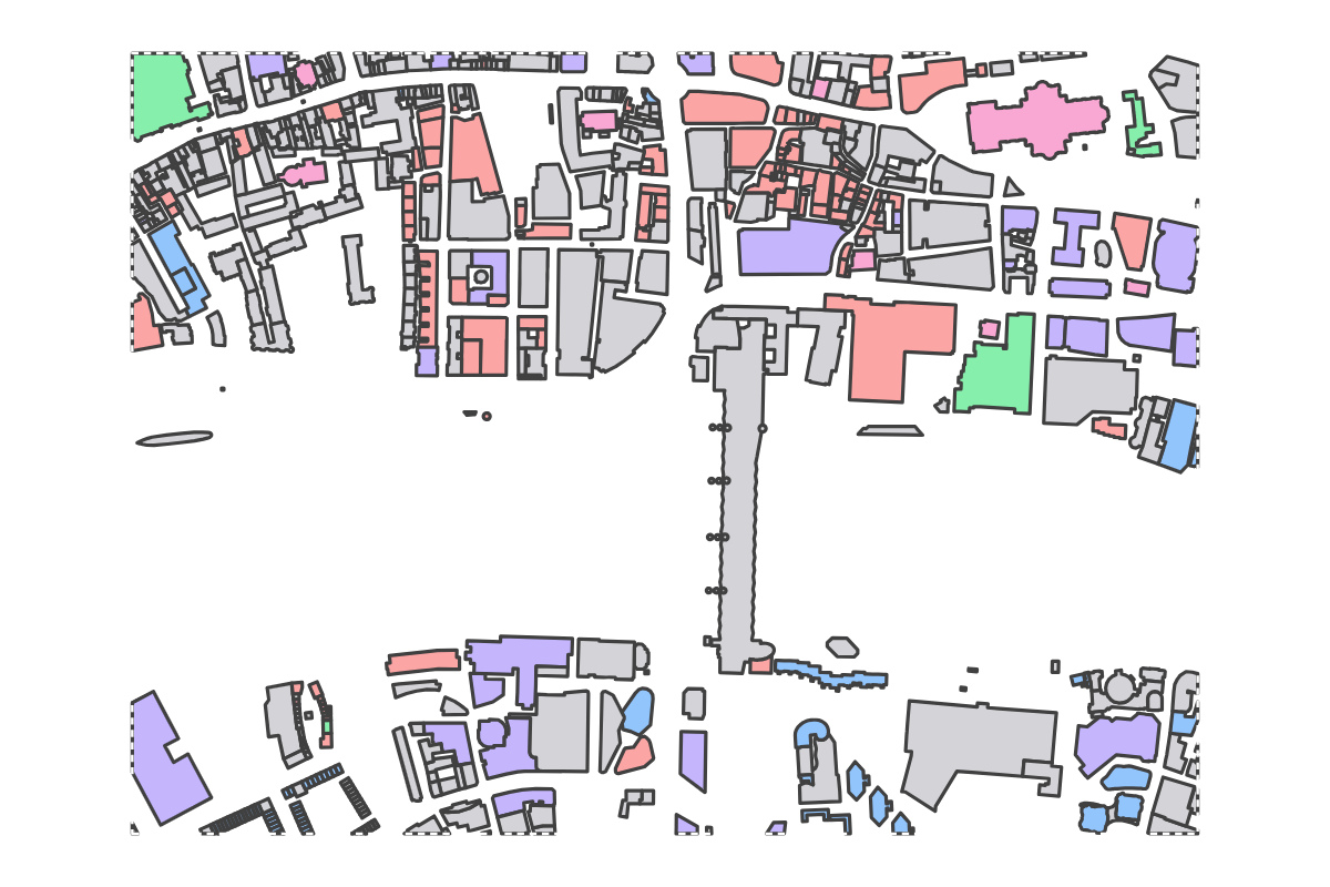 Program breakdown map