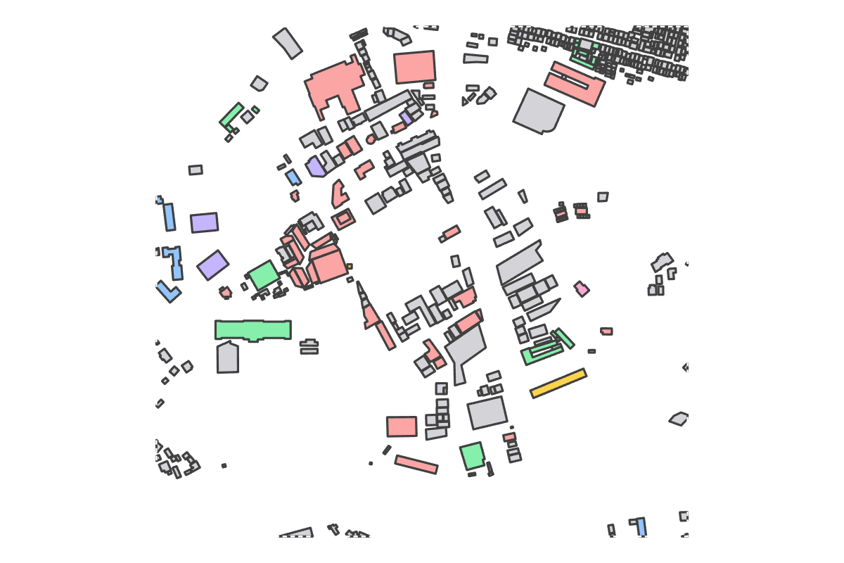 Program breakdown map