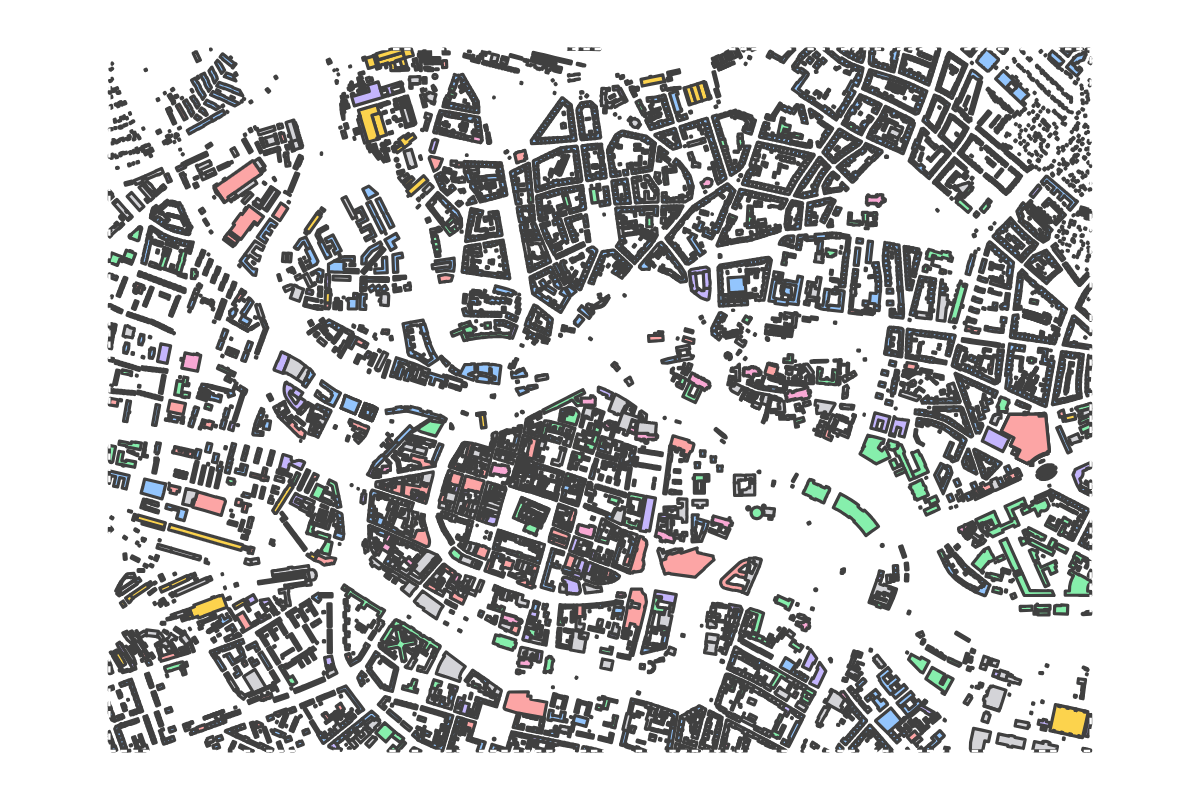 Program breakdown map