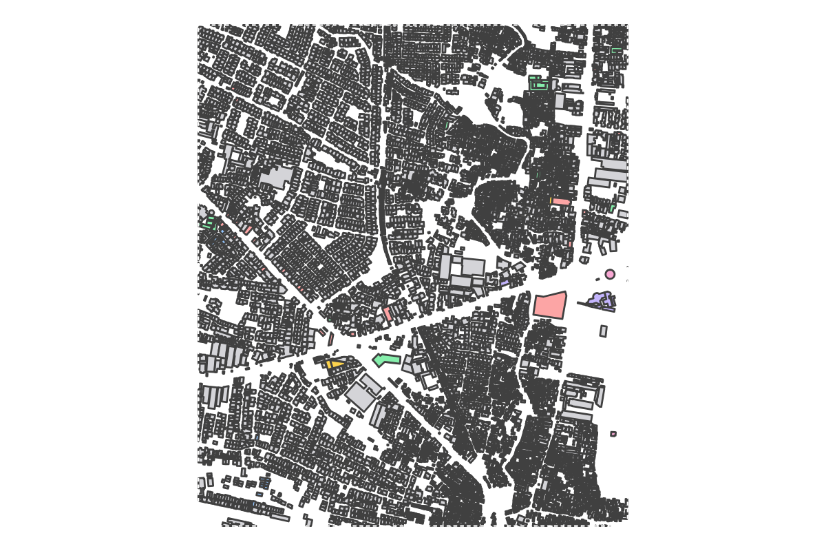 Program breakdown map