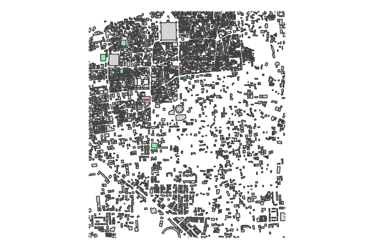 Program breakdown map