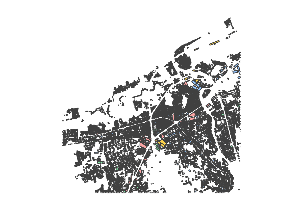 Program breakdown map