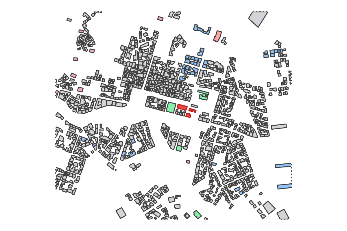 Program breakdown map