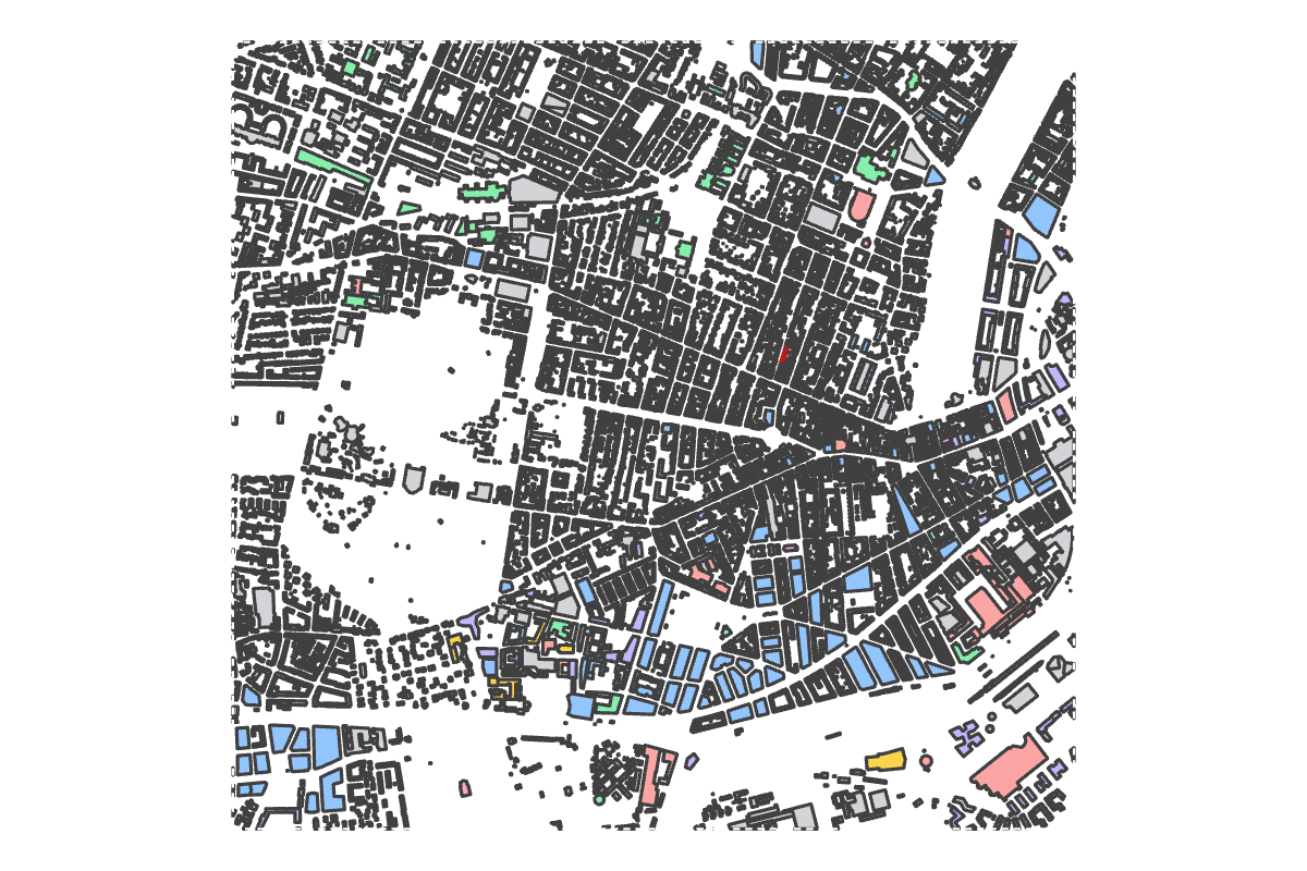 Program breakdown map