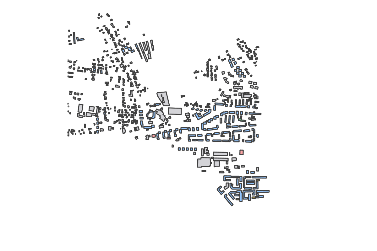 Program breakdown map