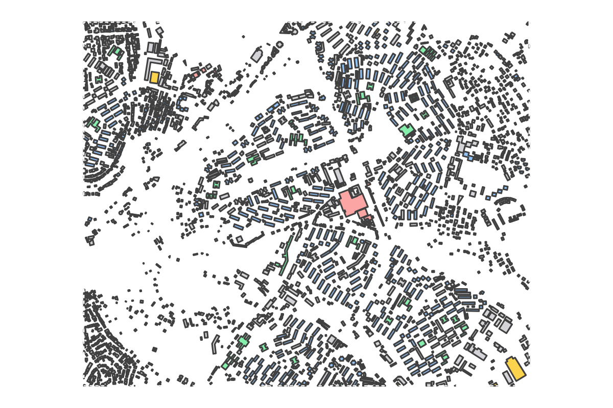 Program breakdown map