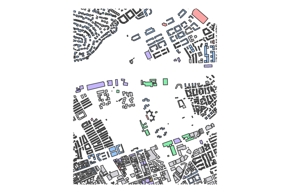 Program breakdown map