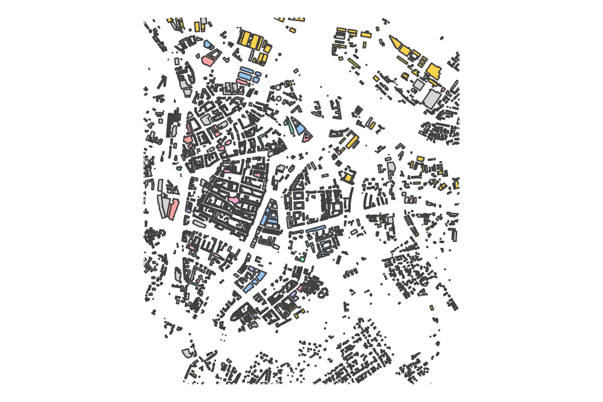Program breakdown map