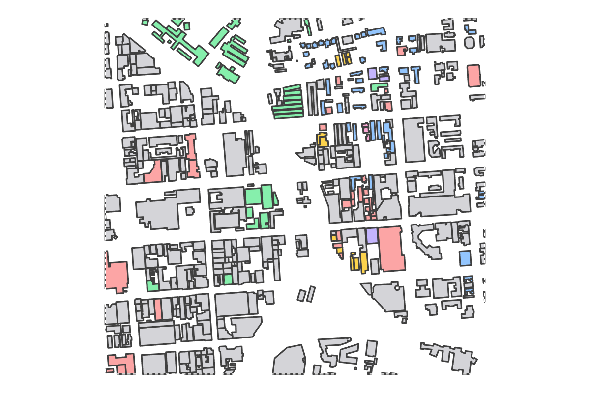 Program breakdown map