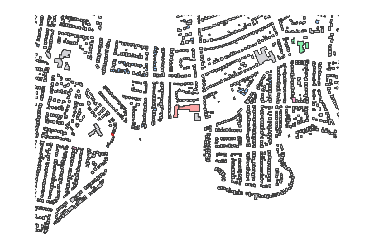 Program breakdown map