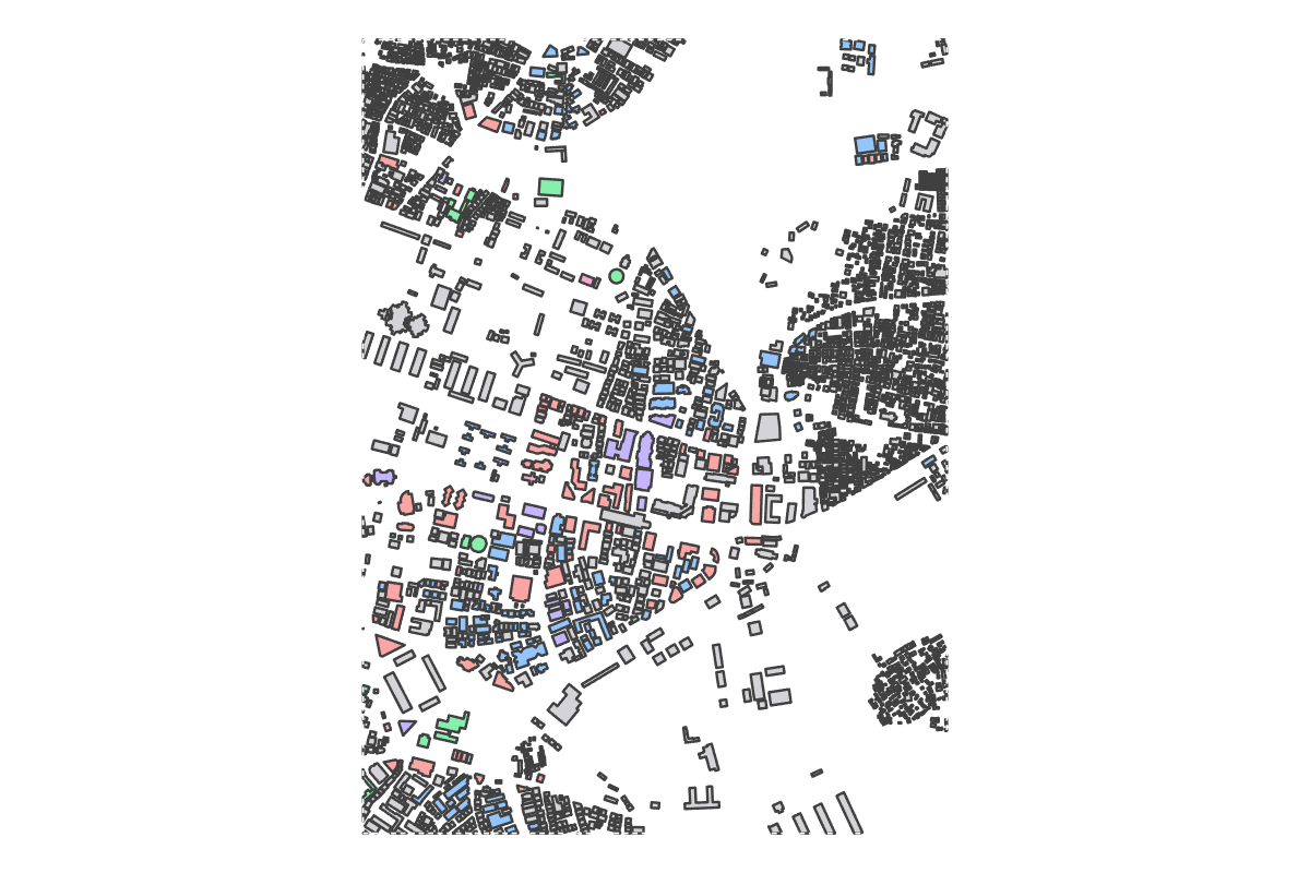 Program breakdown map