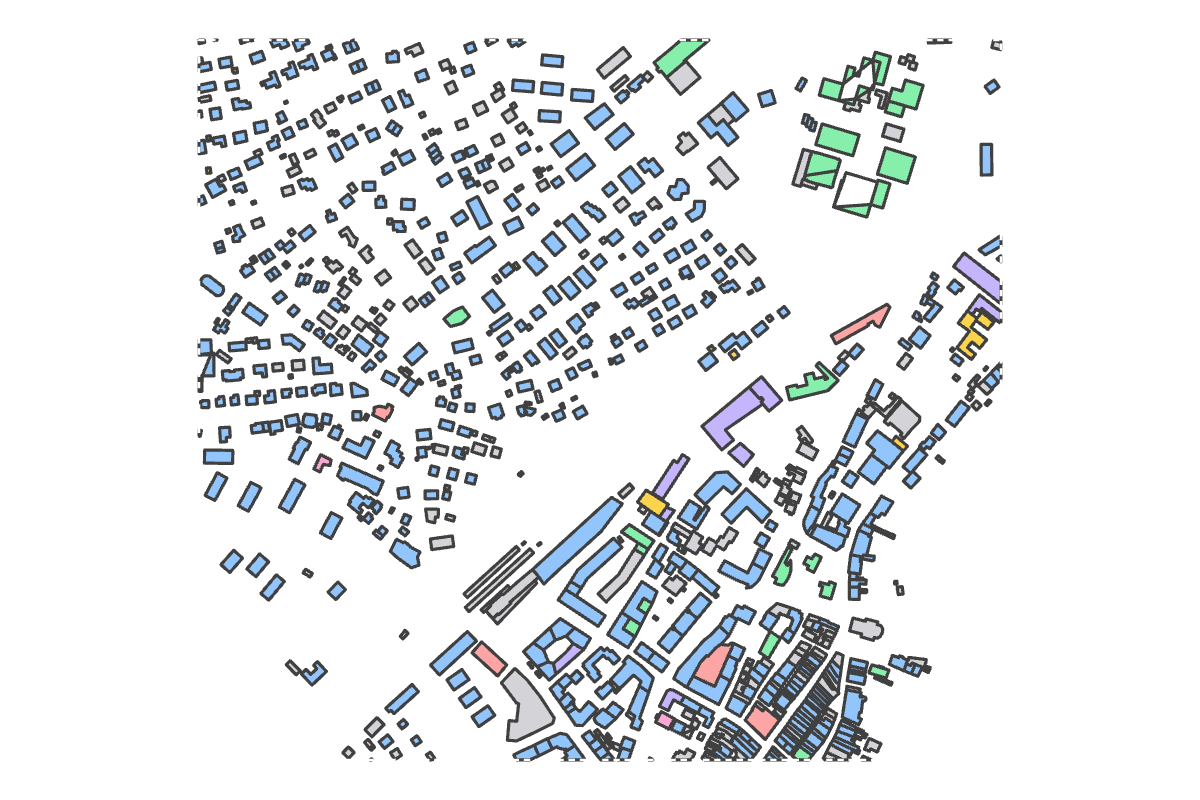 Program breakdown map