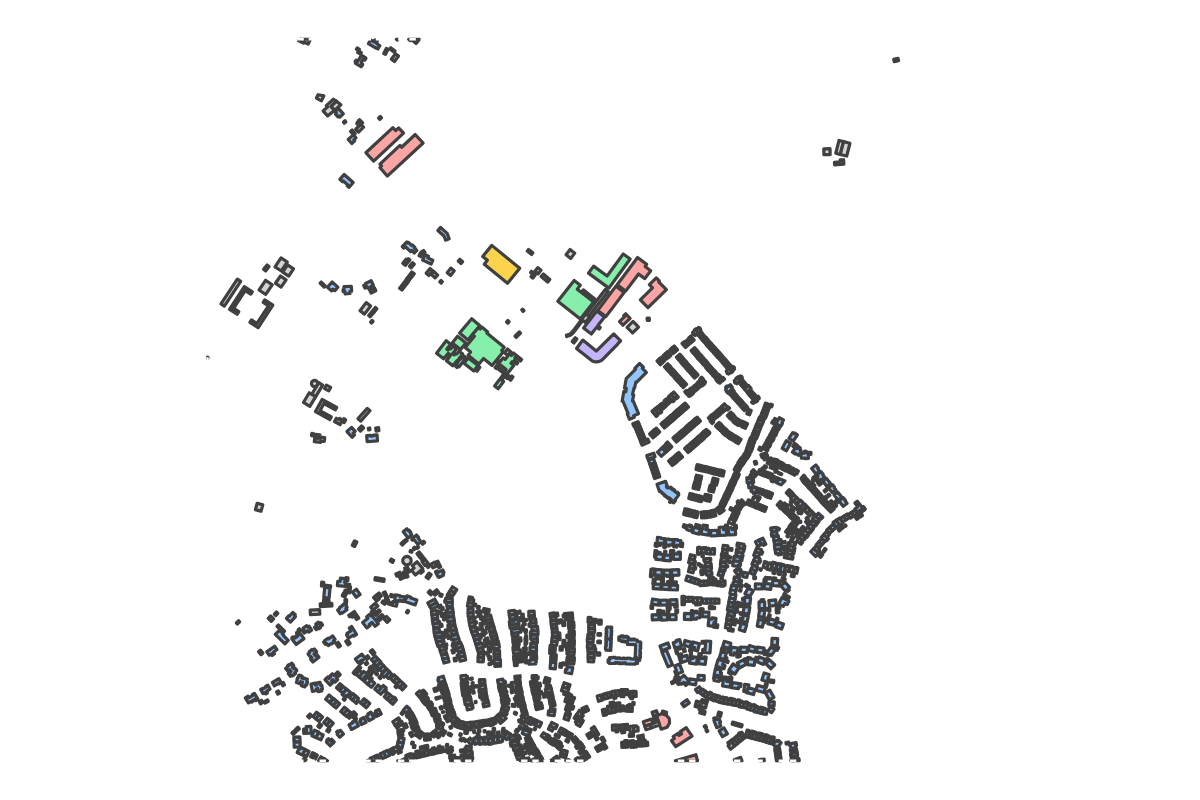 Program breakdown map