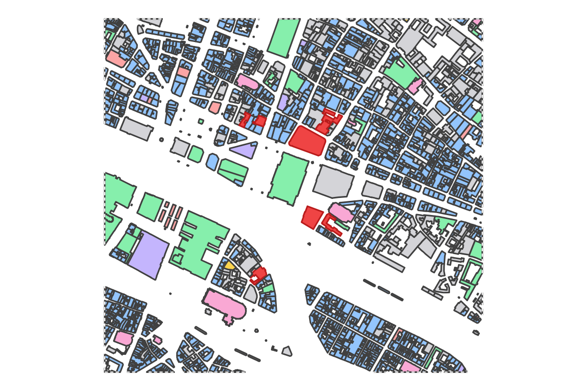 Program breakdown map