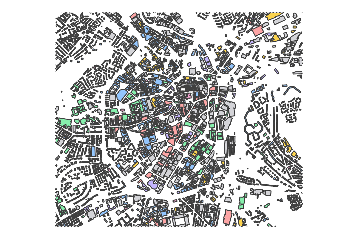 Program breakdown map