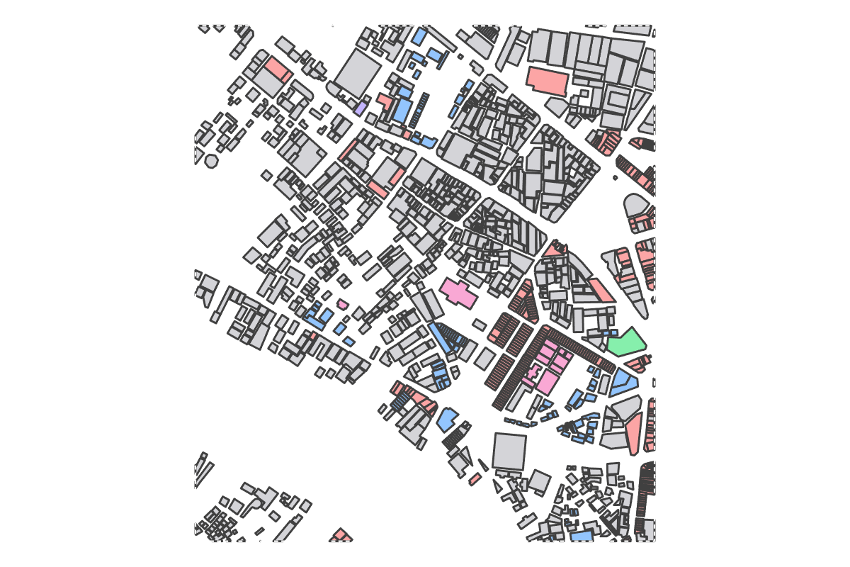 Program breakdown map
