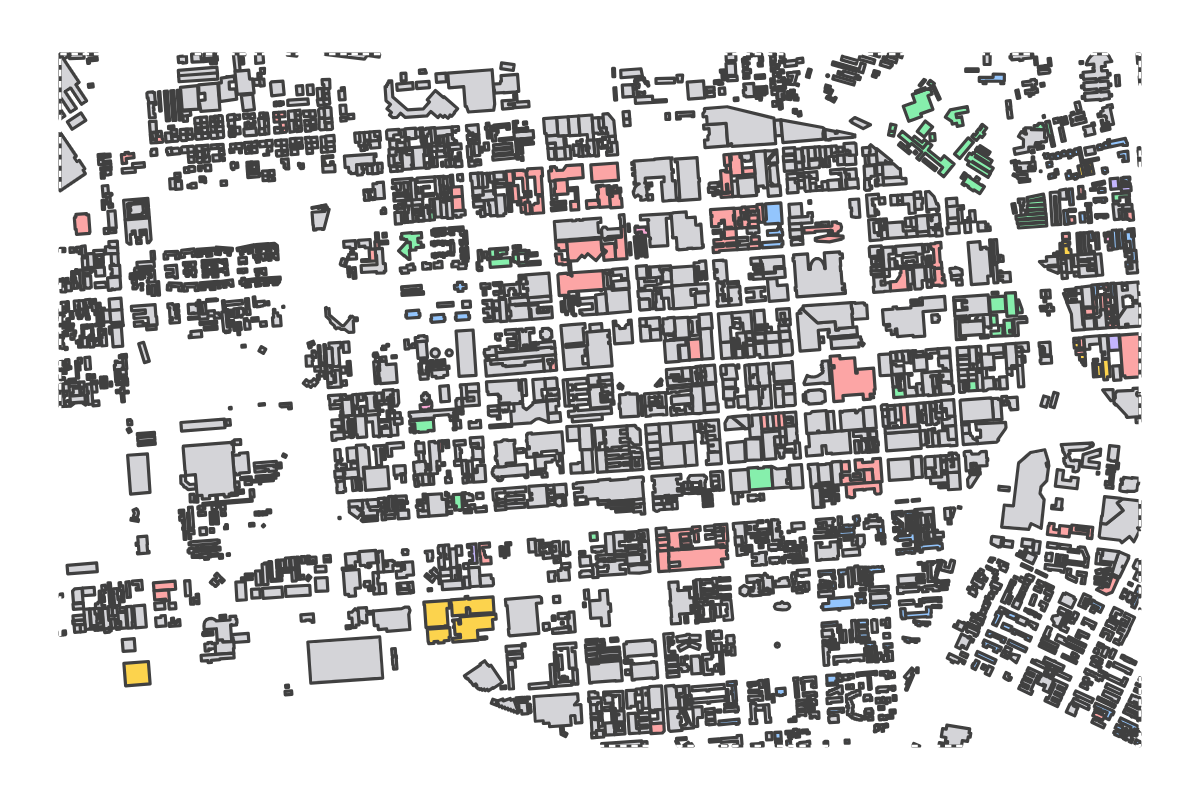 Program breakdown map
