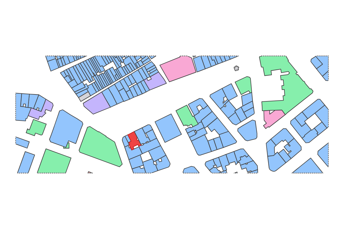 Program breakdown map