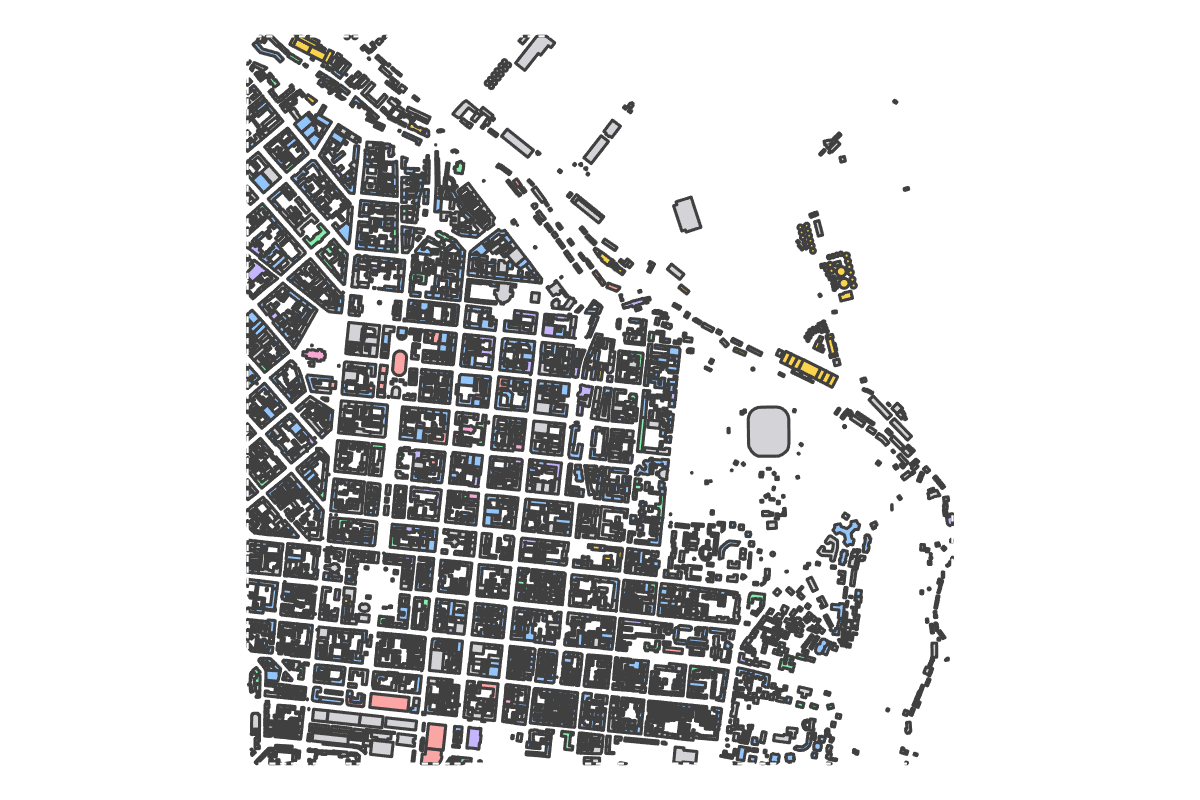 Program breakdown map