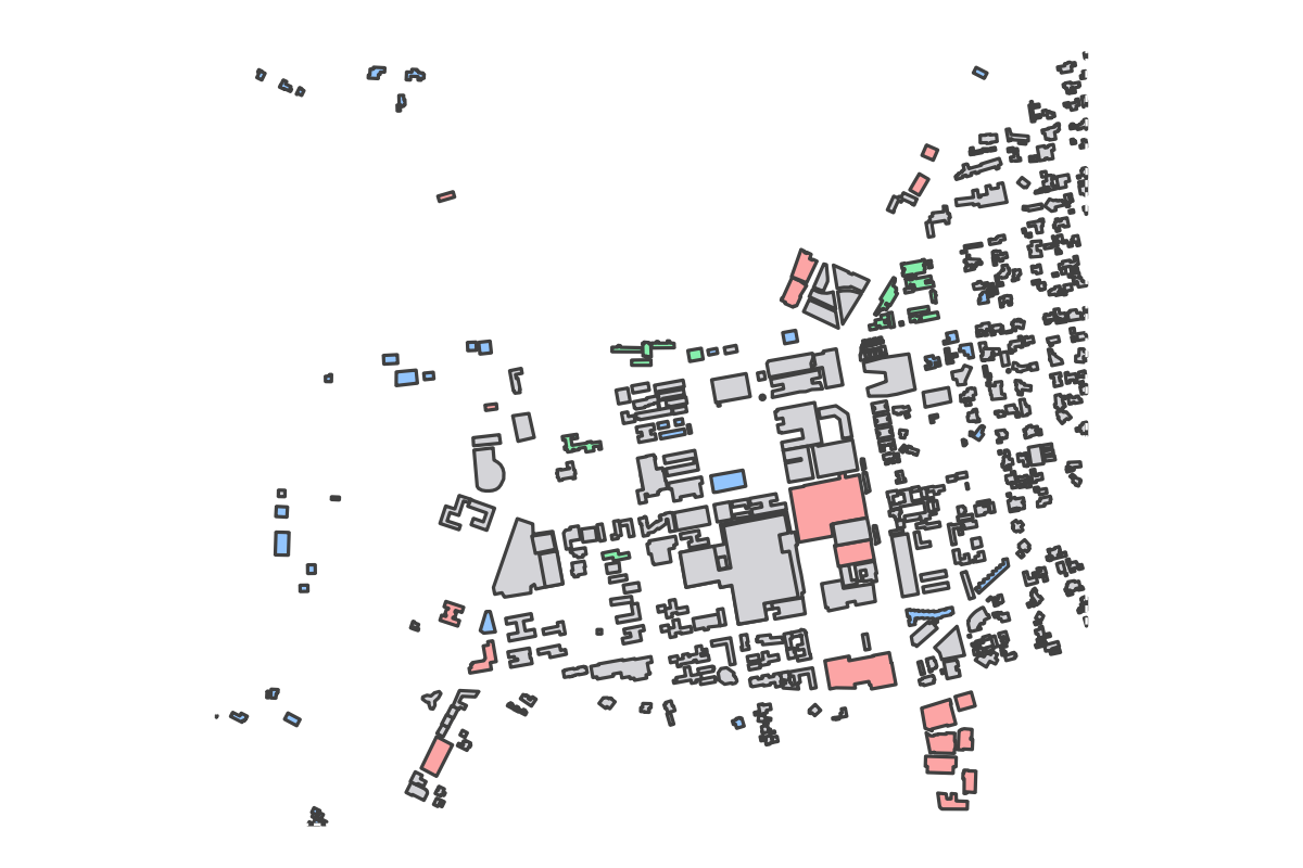 Program breakdown map