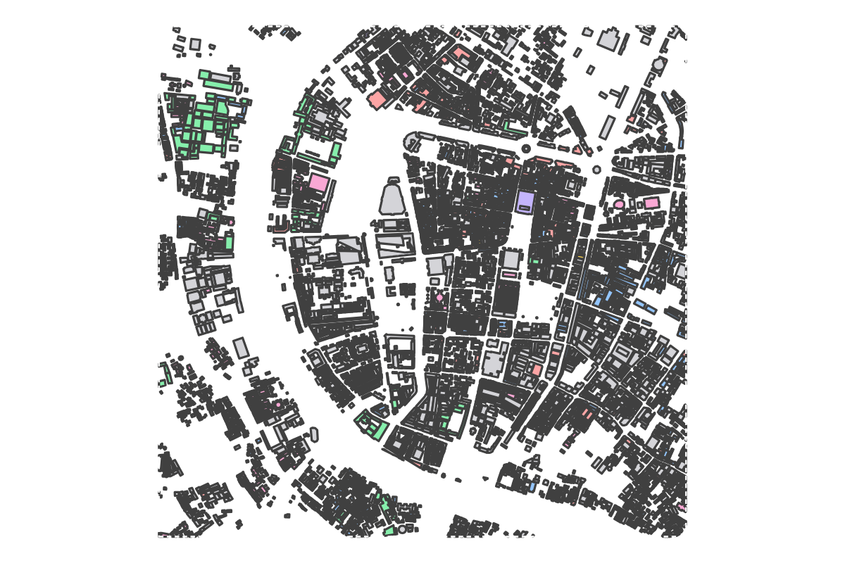 Program breakdown map