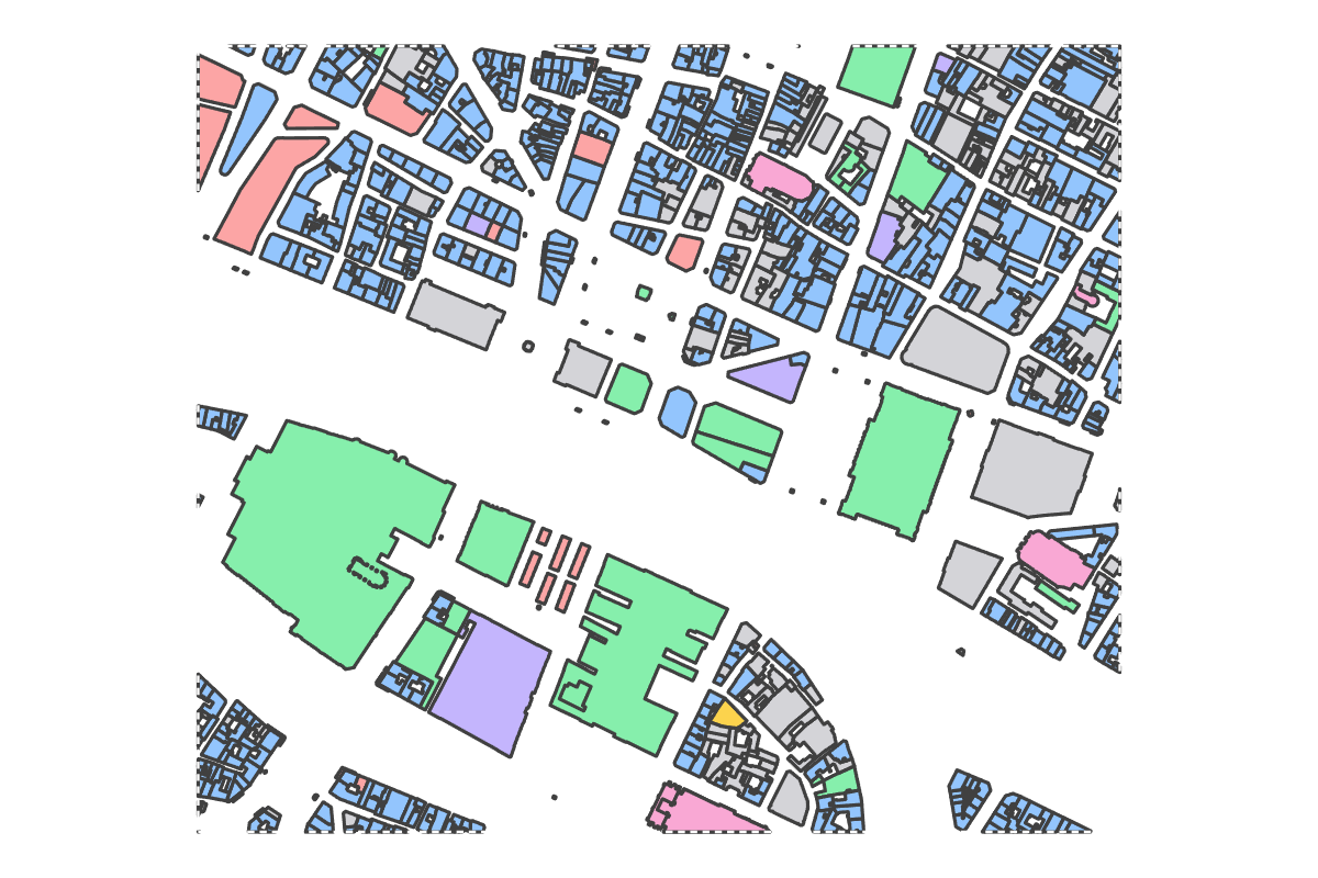 Program breakdown map