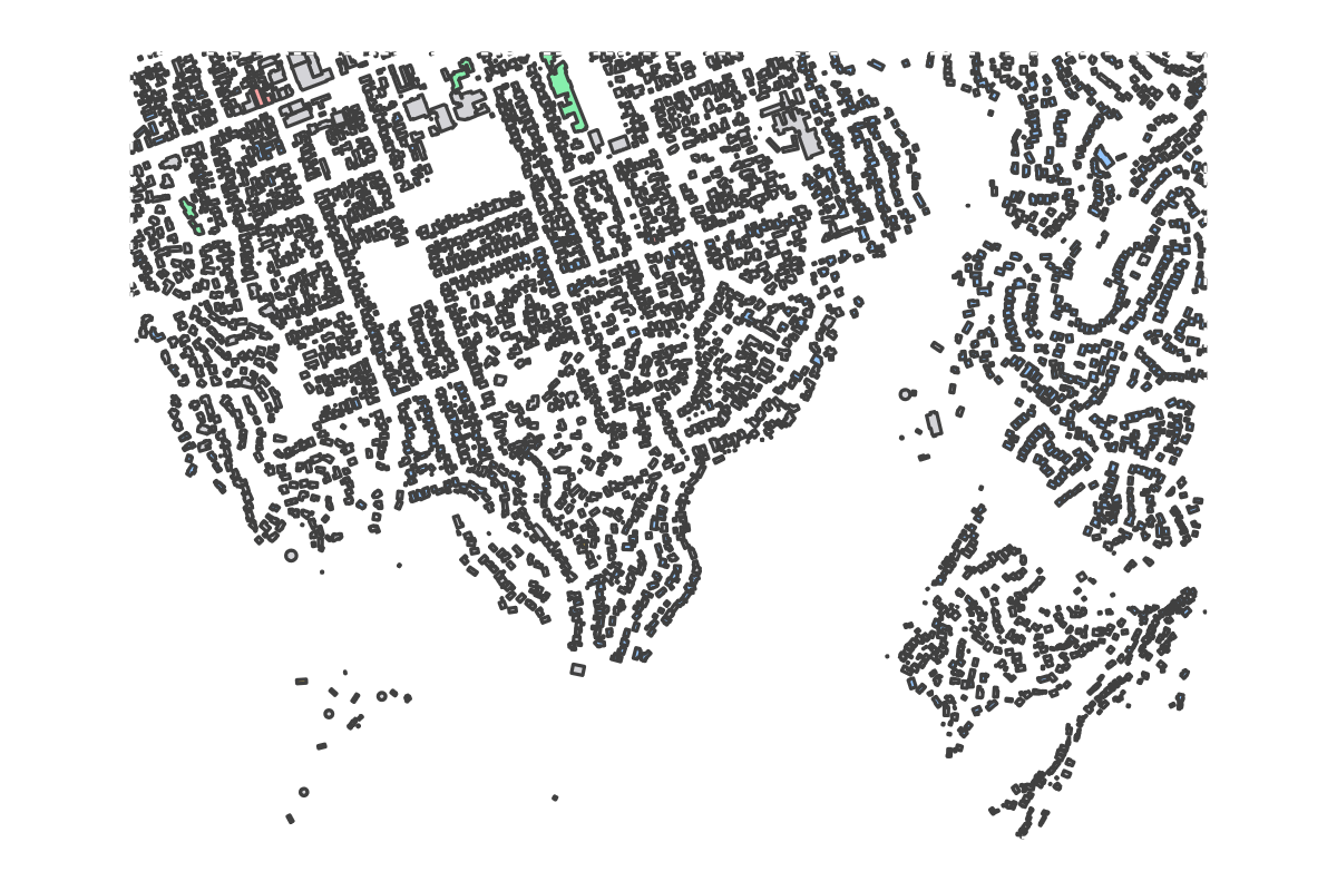 Program breakdown map