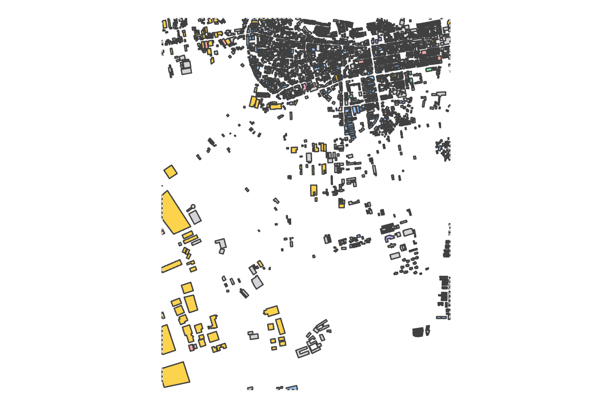Program breakdown map