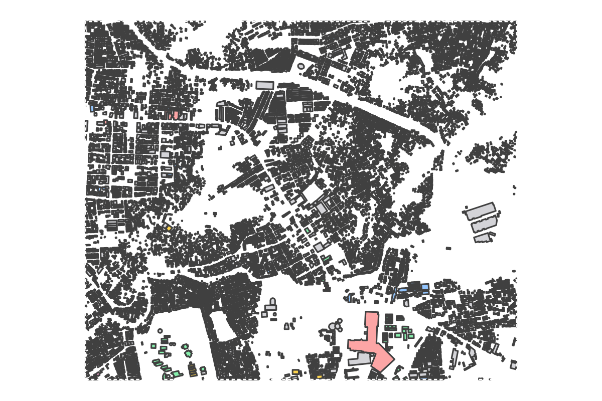 Program breakdown map