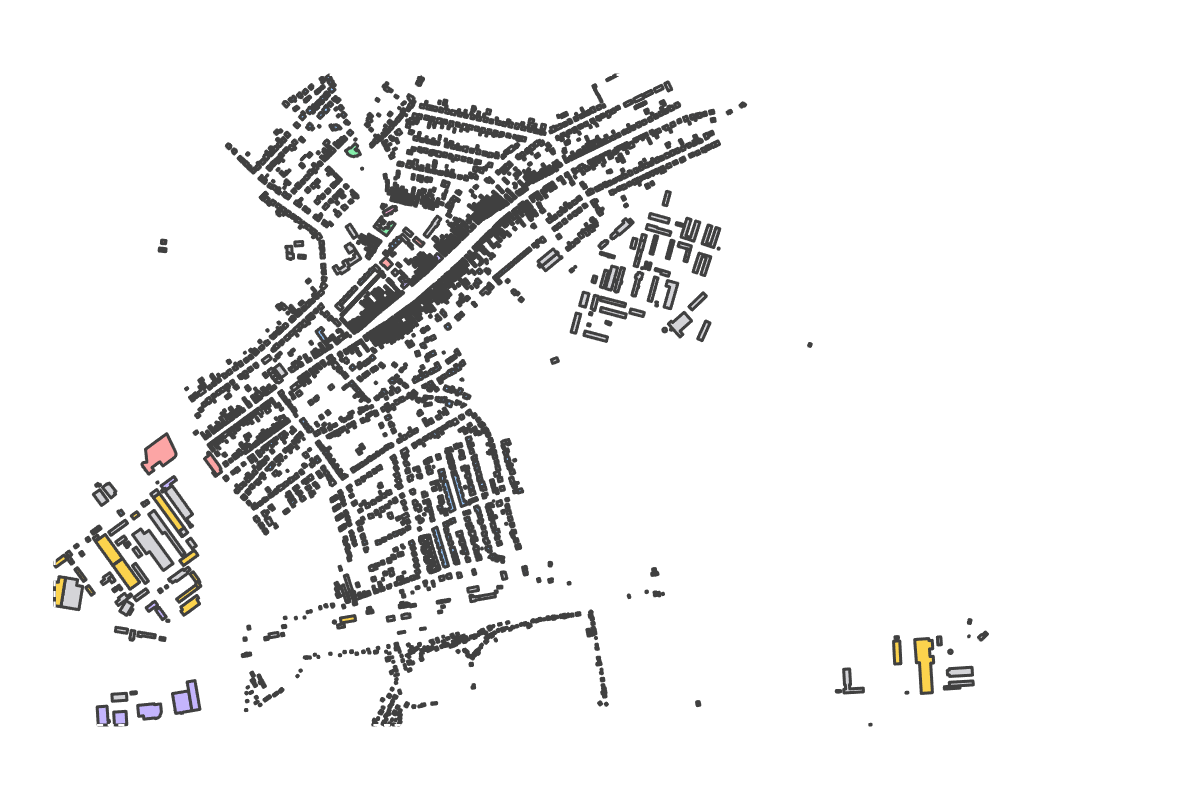 Program breakdown map