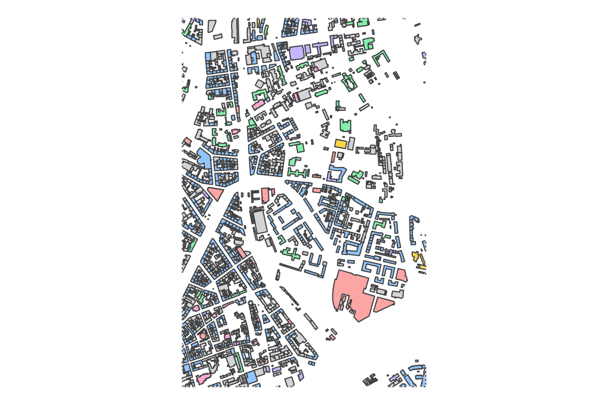 Program breakdown map