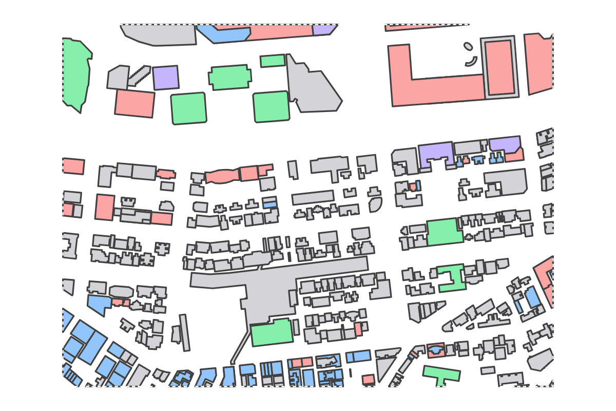 Program breakdown map