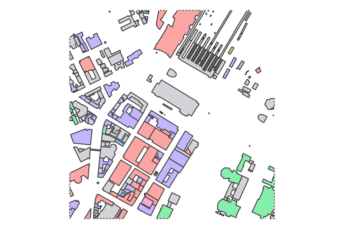 Program breakdown map
